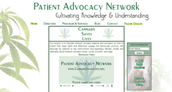 Desktop Screenshot of cannabissaveslives.com